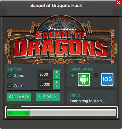 school of dragons hack tool